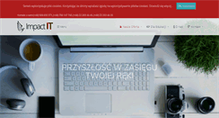 Desktop Screenshot of impact-it.pl